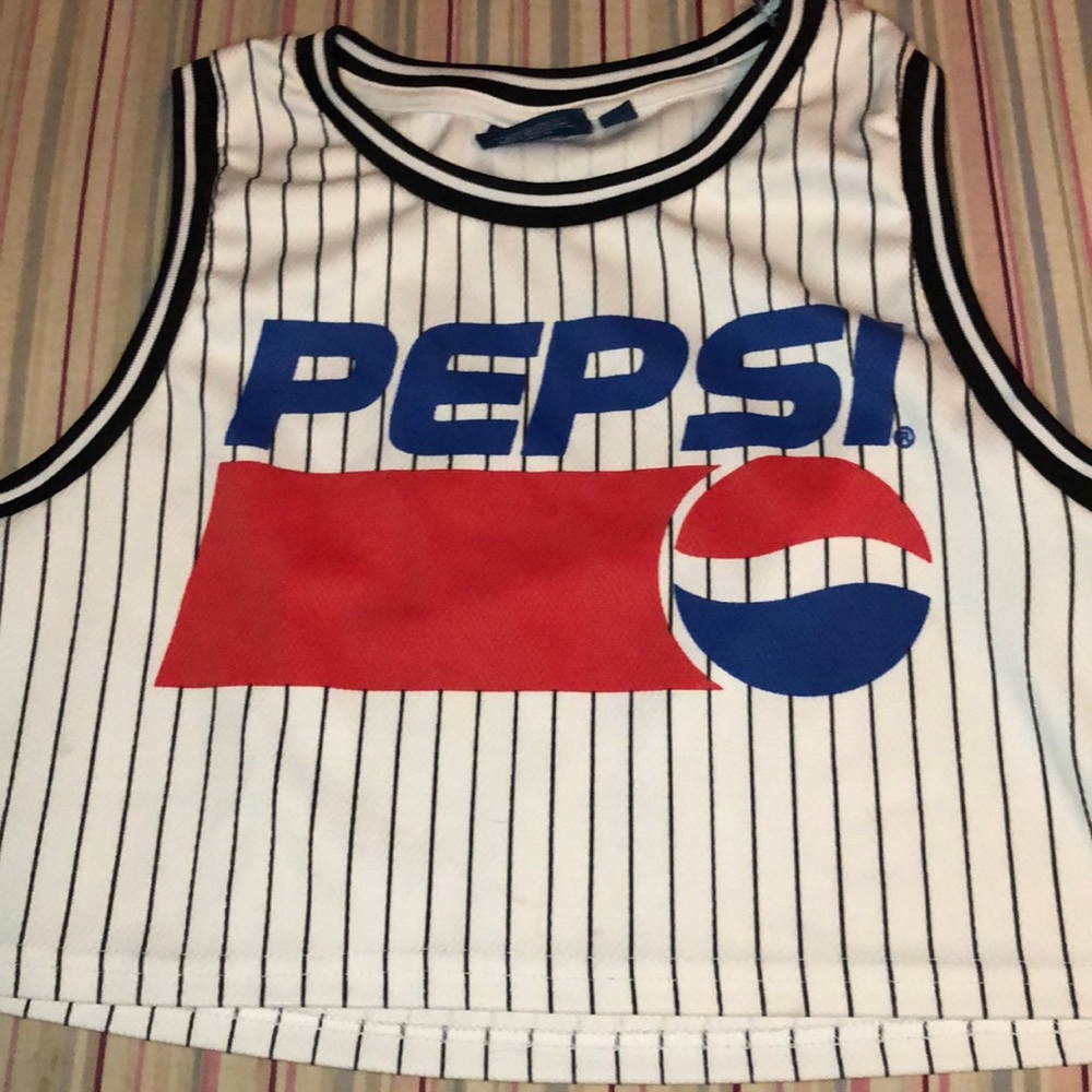 pepsi cropped top